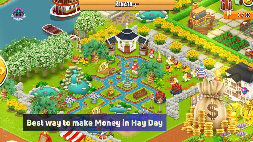 how to make money in hay day