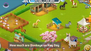 how much are donkeys in hay day